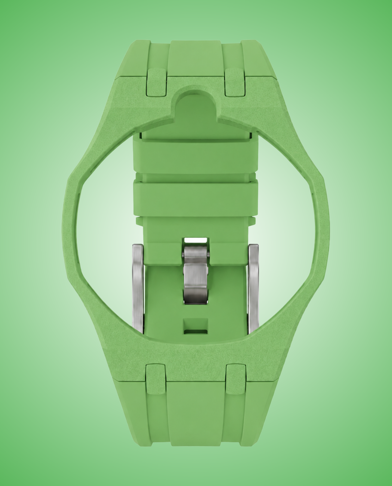 AP Royal Pop Silicone Bracelet - GREEN EIGHT | CONTRAST