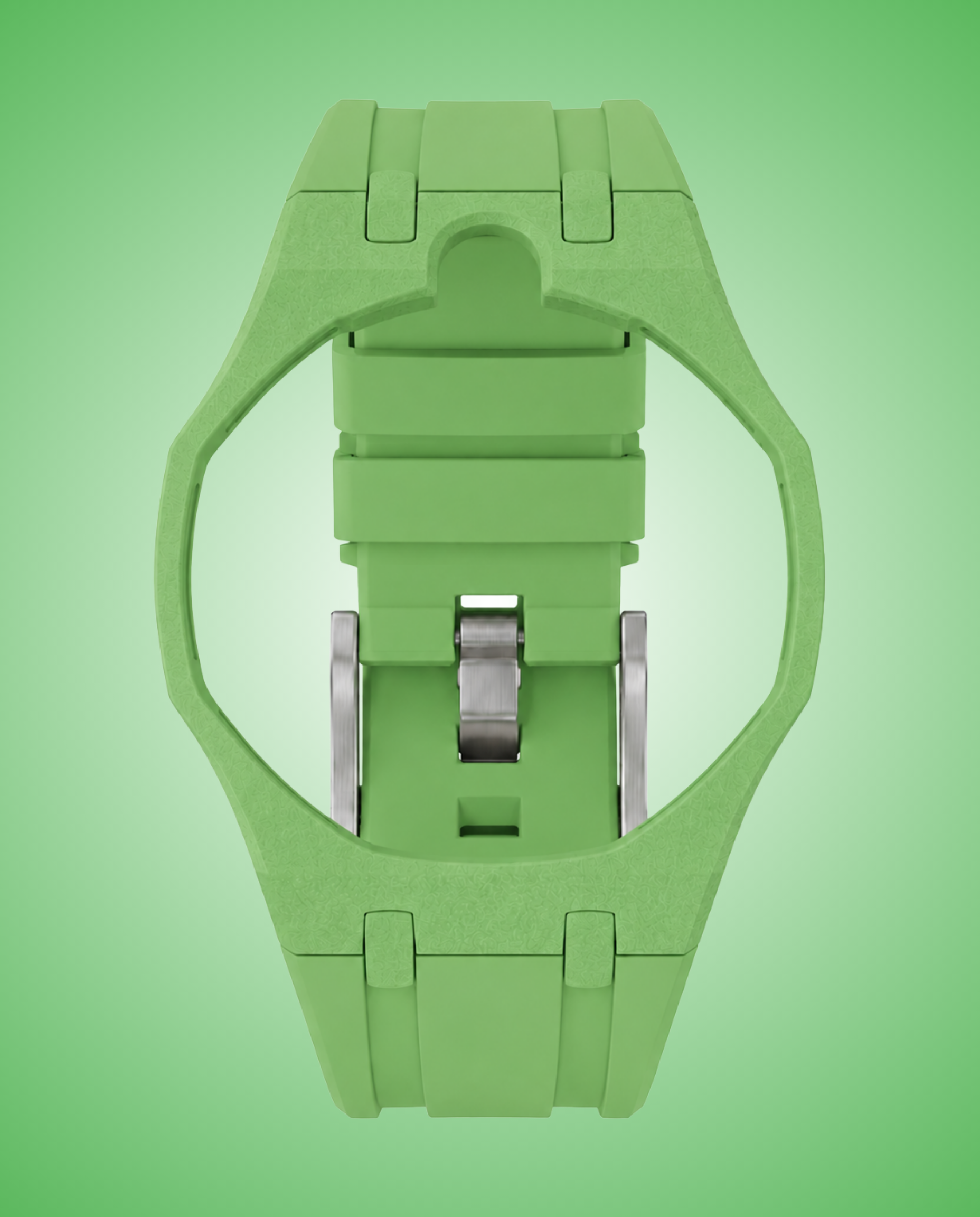 AP Royal Pop Silicone Bracelet - GREEN EIGHT | CONTRAST