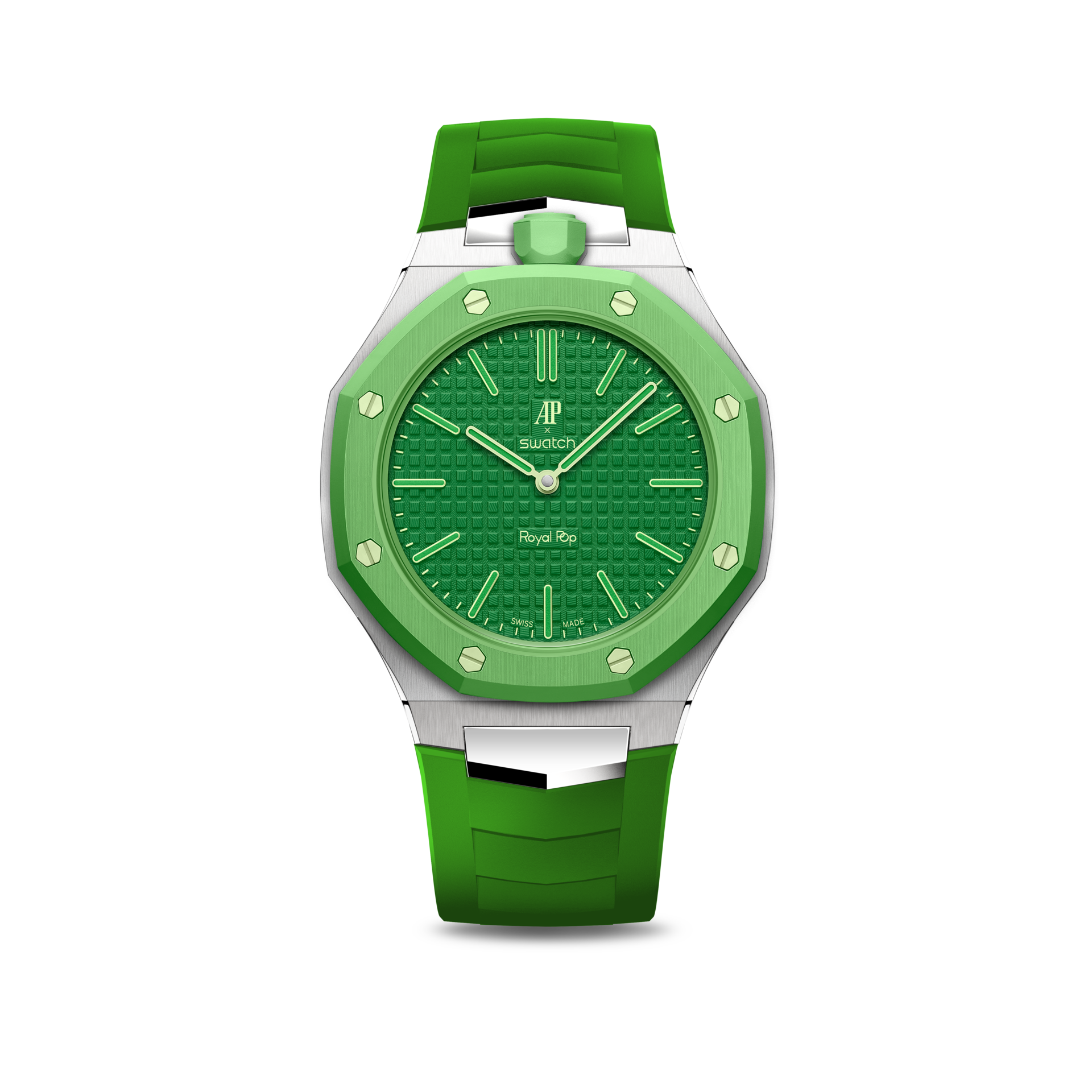 Pop Case - Royal Sport Edition - GREEN EIGHT - 2x Strap Set