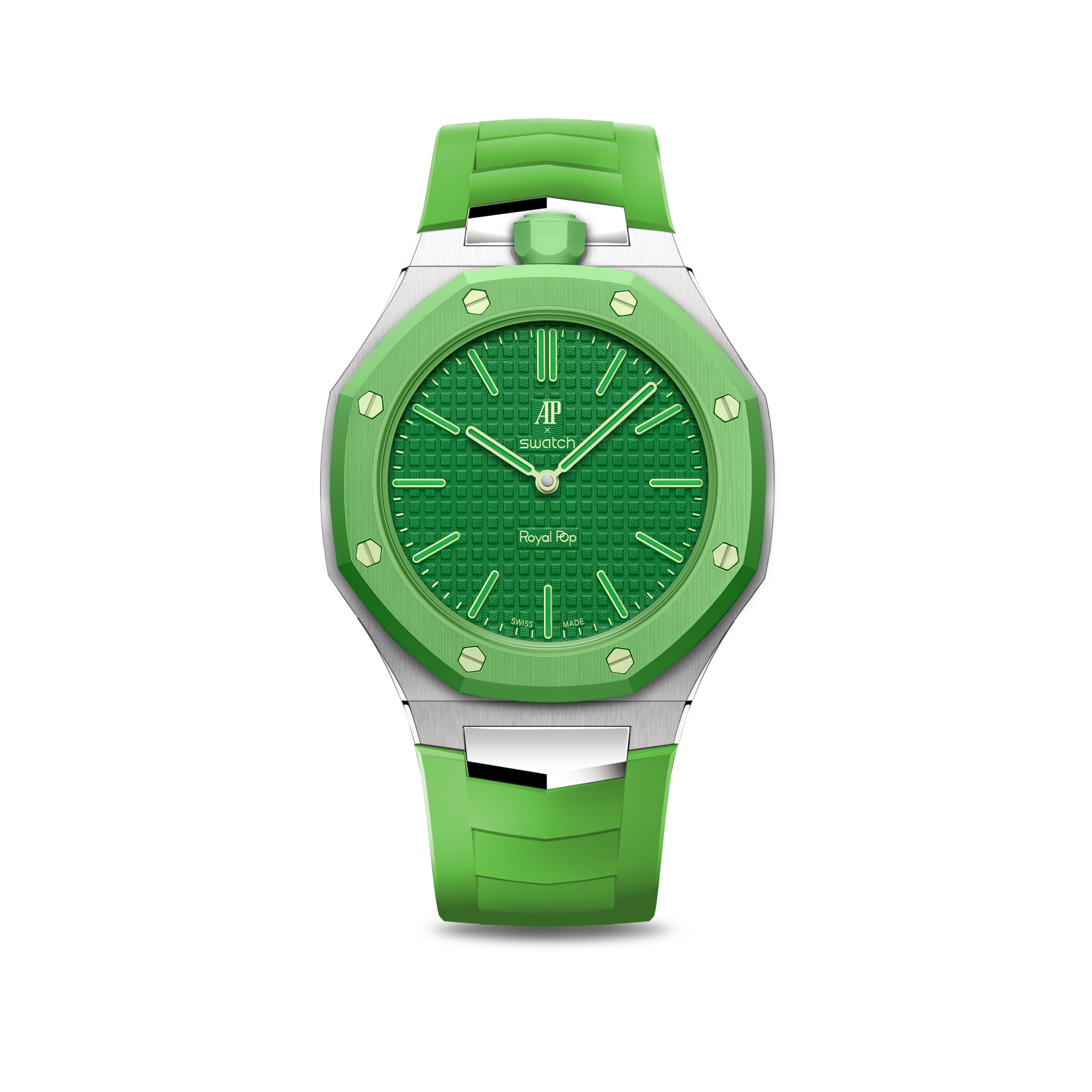 Pop Case - Royal Sport Edition - GREEN EIGHT - 2x Strap Set