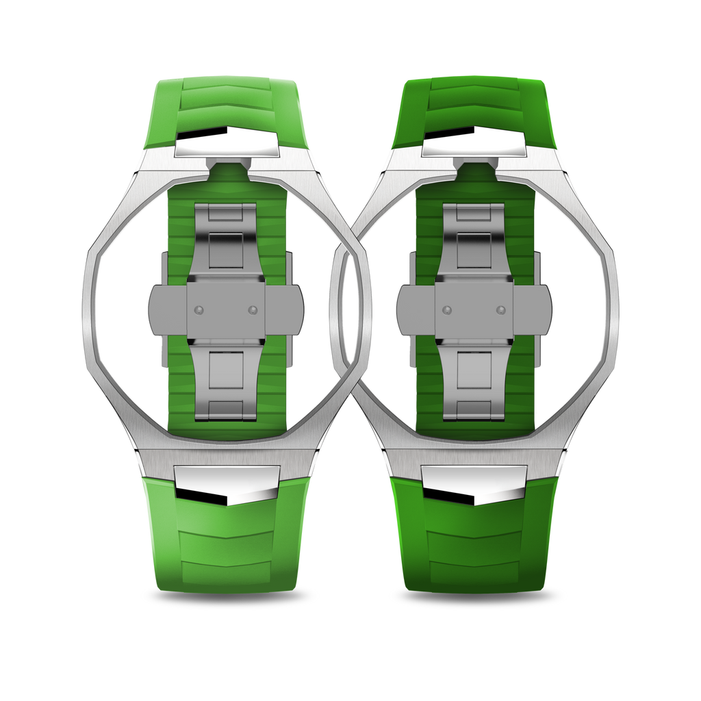 Pop Case - Royal Sport Edition - GREEN EIGHT - 2x Strap Set