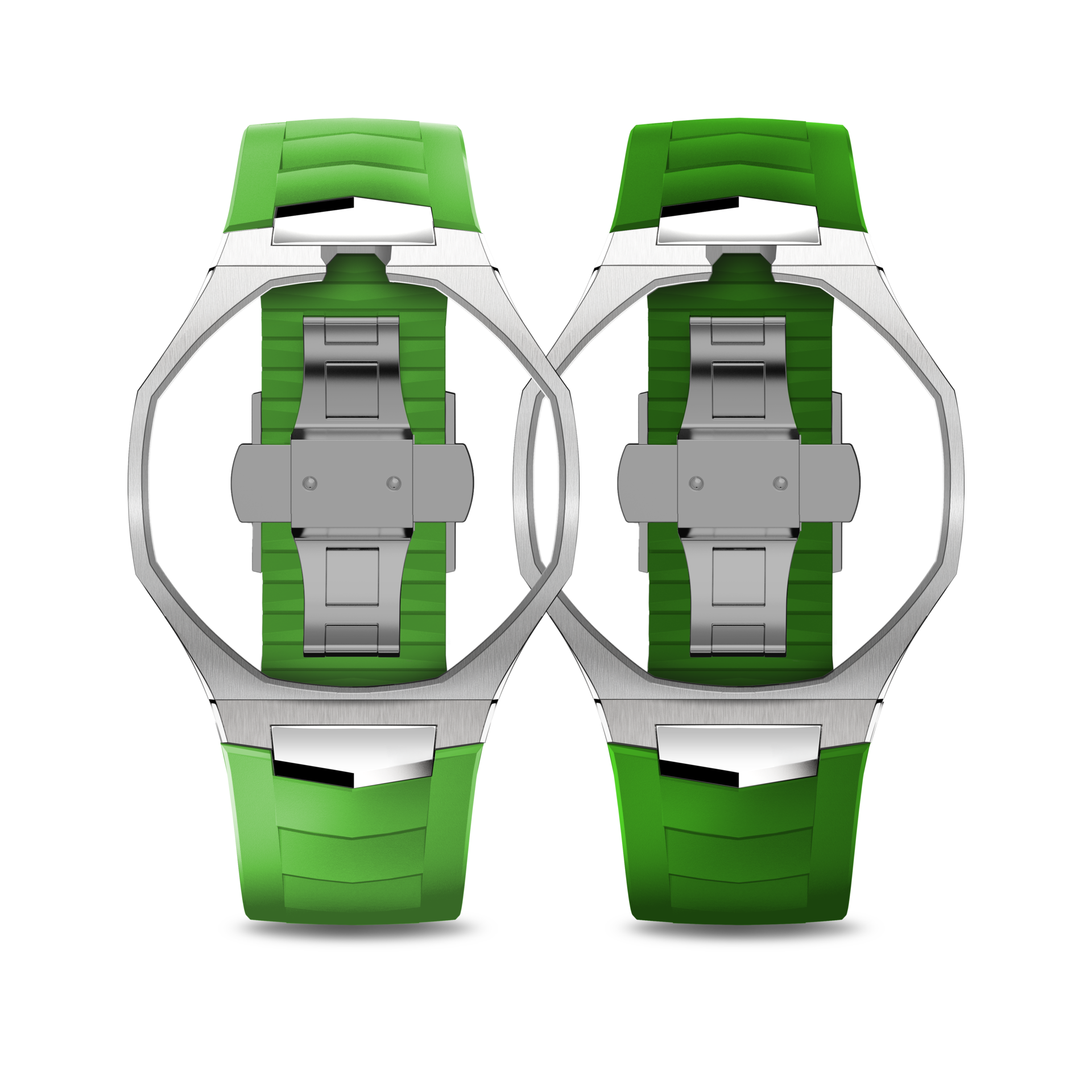 Pop Case - Royal Sport Edition - GREEN EIGHT - 2x Strap Set
