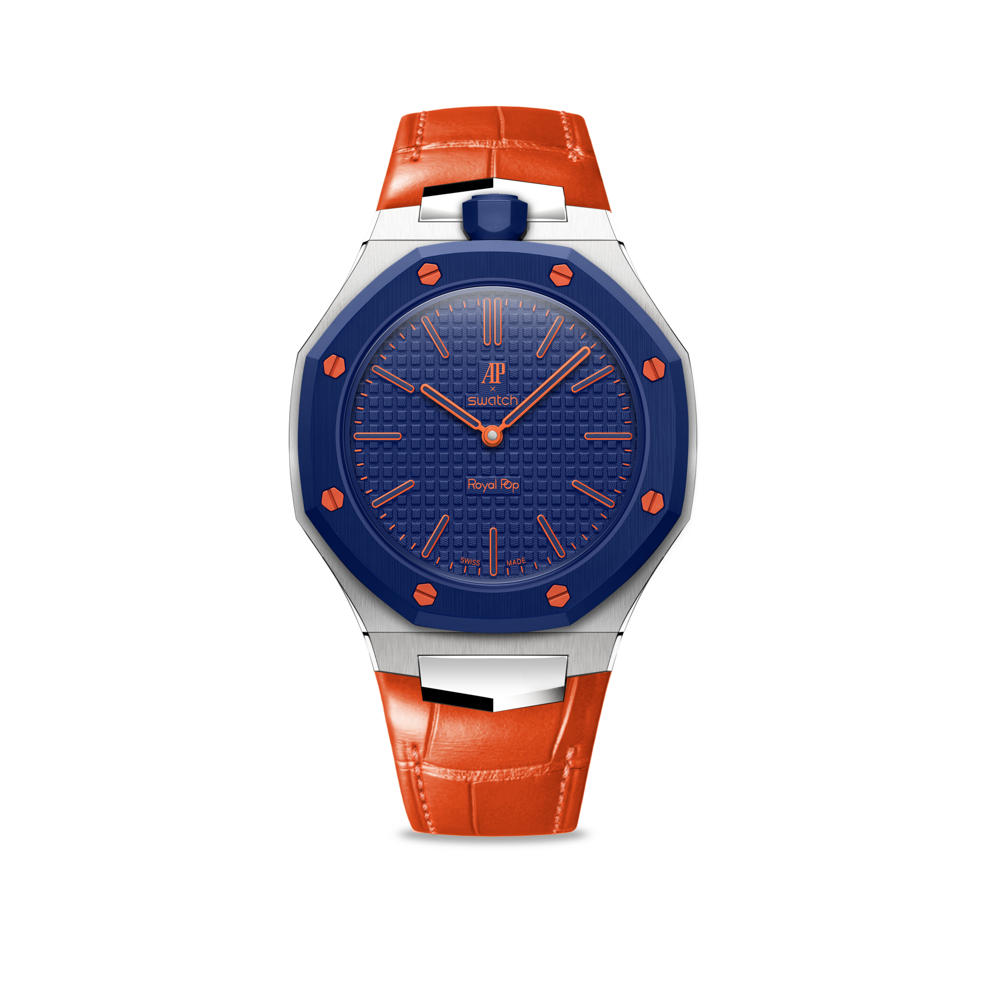 Pop Case - Royal Alligator - Orange