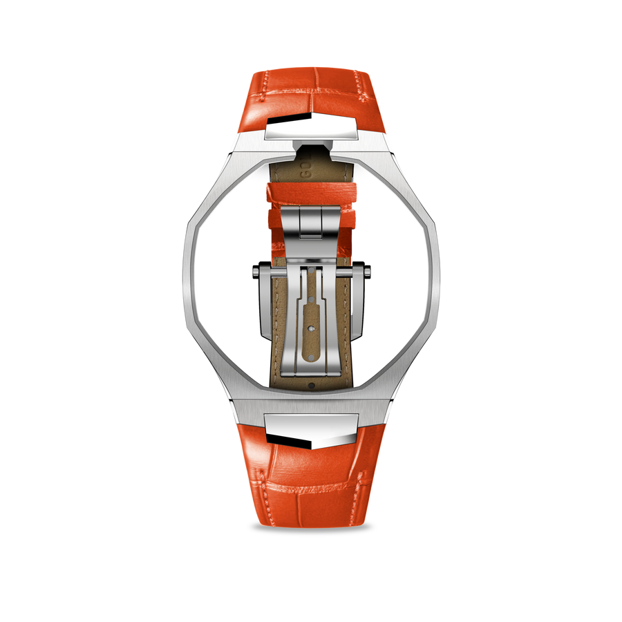 Pop Case - Royal Alligator - Orange