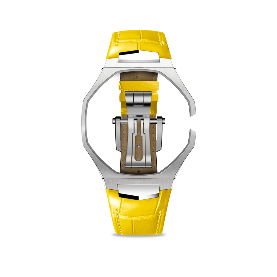 Pop Case - Royal Alligator - Yellow